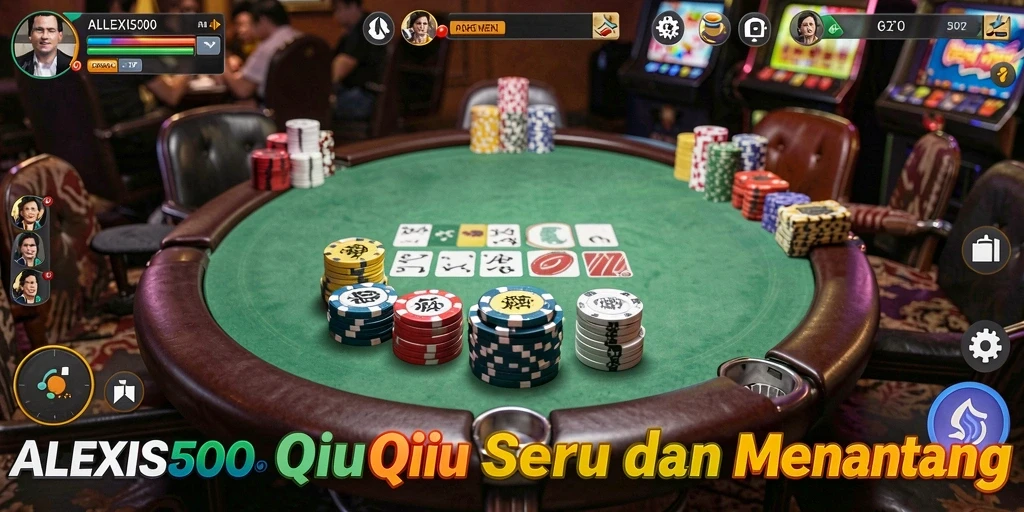 Tampilan gameplay menarik dari ALEXIS500 yang menampilkan QiuQiu.