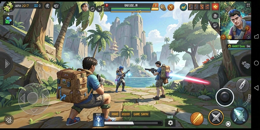 Tampilan menarik dari gameplay API77 yang menyenangkan.