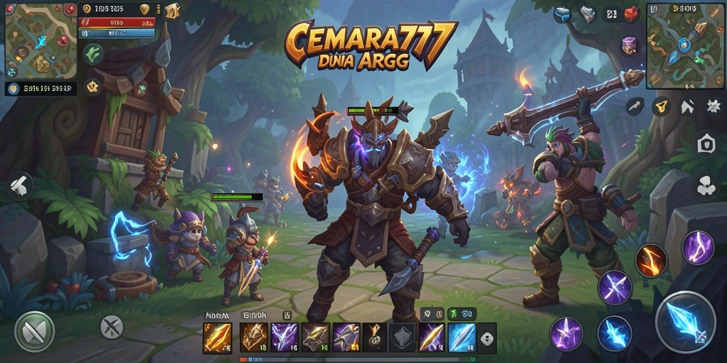 Tampilan gameplay CEMARA777 yang mendebarkan dan penuh aksi.
