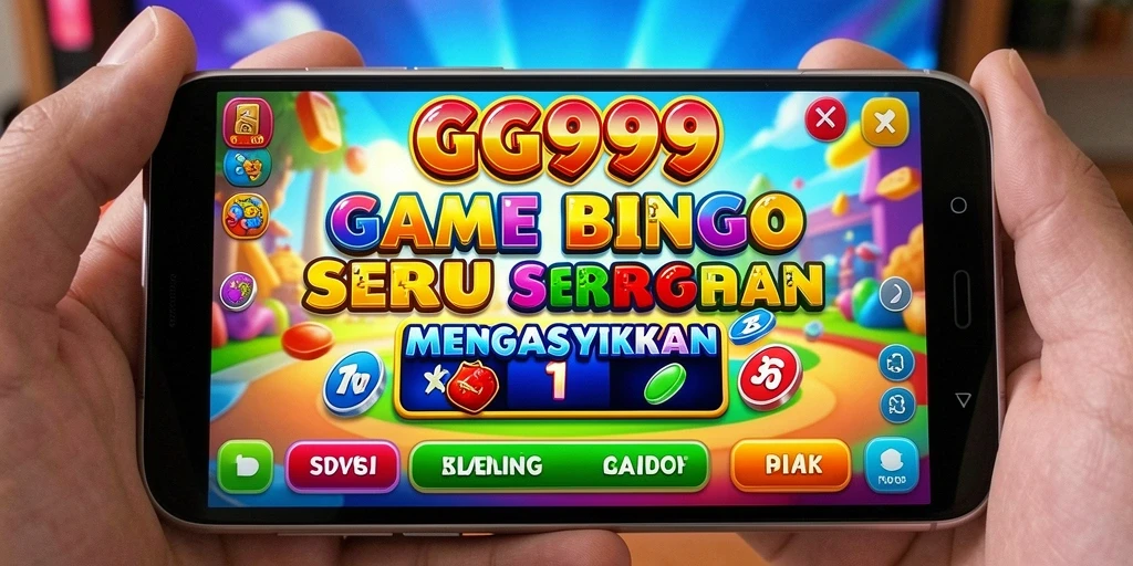 Screenshot GG999 menampilkan gameplay Bingo yang seru dan interaktif.