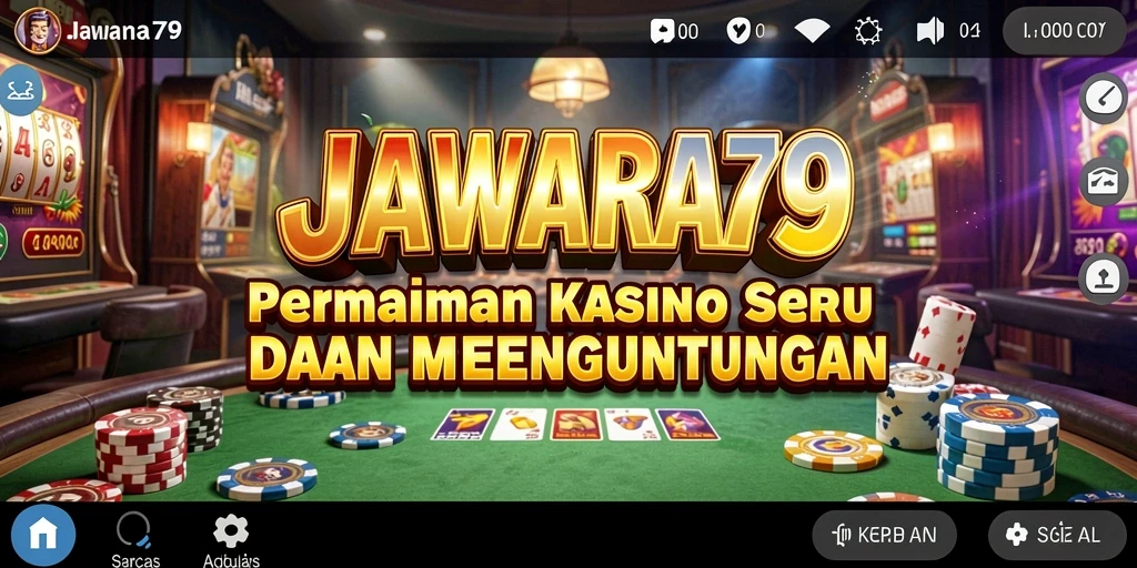 Tampilan gameplay Kasino yang menarik dari JAWARA79.