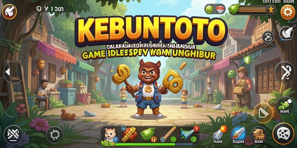 Screenshot gameplay KEBUNTOTO yang menampilkan pengalaman bermain Idle.