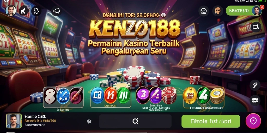 Gameplay KENZO188 menampilkan momen menarik dalam kasino.
