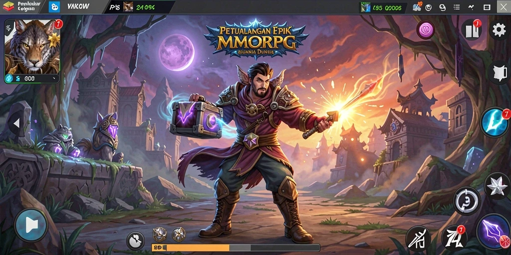Tampilan gameplay menarik dari RP8 dengan aksi seru dalam pertempuran.