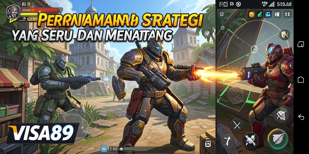 Tampilan gameplay <strong>VISA89</strong> yang seru dan mendebarkan dalam aksi.