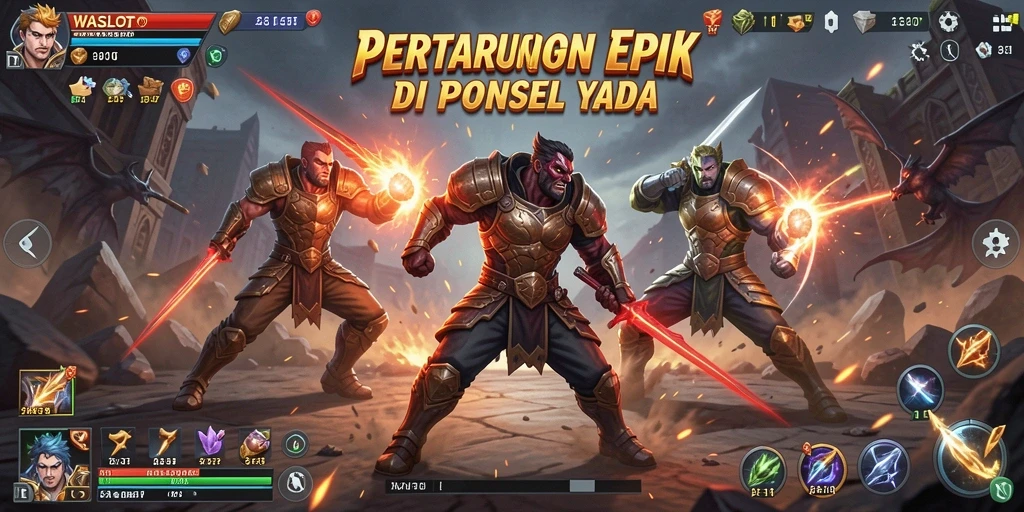 Gameplay seru dan mendebarkan di WASLOT beraksi.