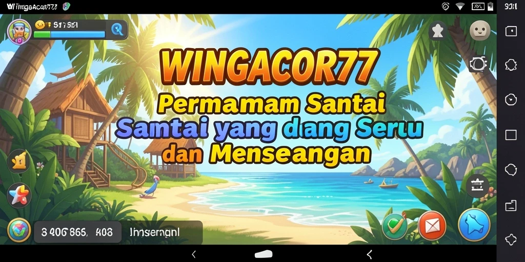 Tampilan gameplay seru di WINGACOR77 dengan berbagai level menarik.