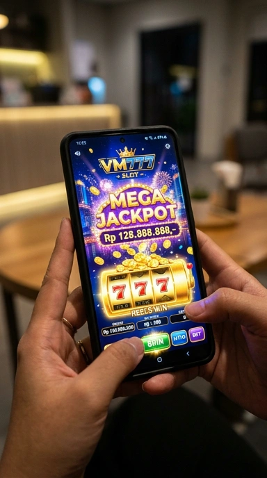 Tangkapan layar antarmuka pengguna vm777 yang intuitif.